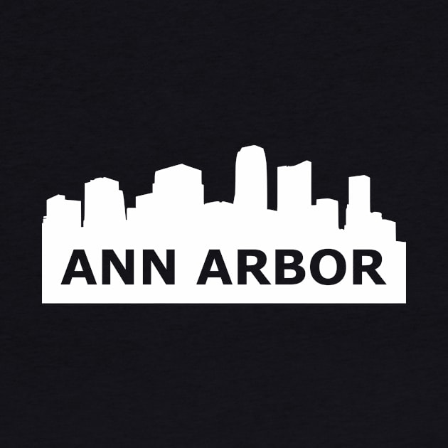 Ann Arbor Skyline by gulden